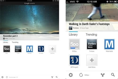 Google Currents for iOS