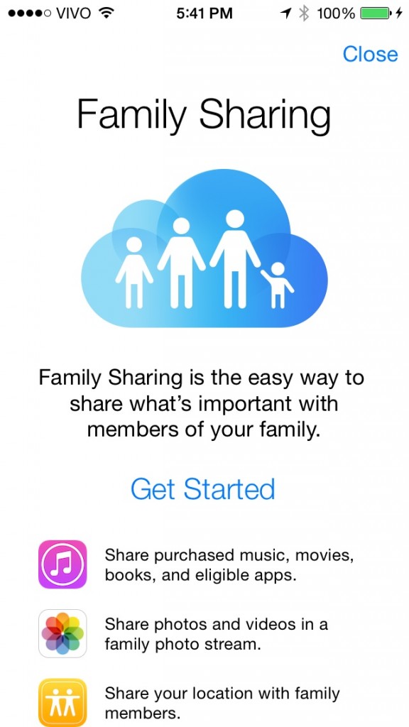 iOS 8 Review - Family Sharing