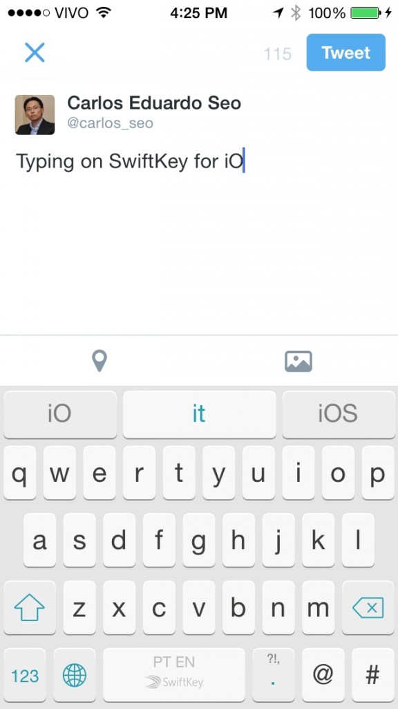 iOS 8 Review - SwiftKey