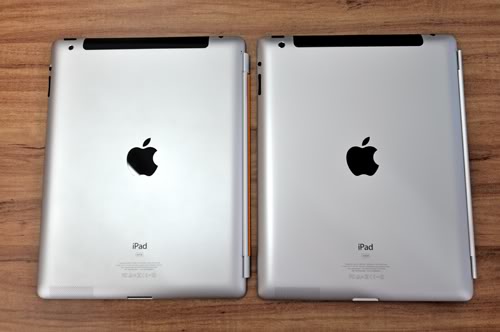 The new iPad vs. iPad 2 - back