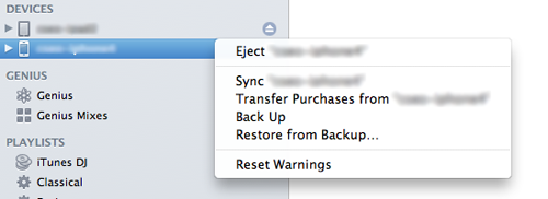 iOS 5: iTunes Wireless Sync and Backup