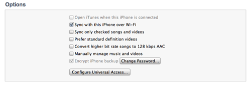 iOS 5: iTunes Wireless Sync