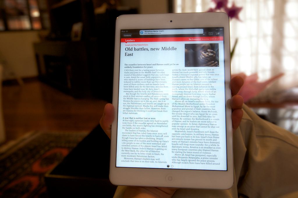 iPad Mini - The Economist